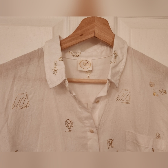 White cotton blouse Des Petits Hauts - Picture 4 of 11